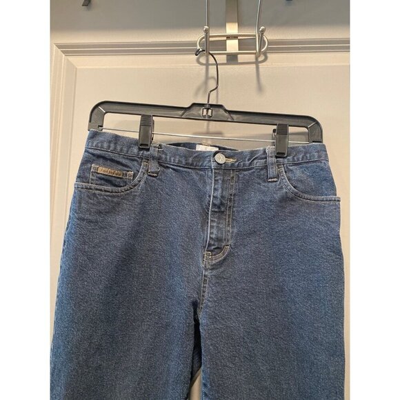 Calvin Klein Skinny Ankle Jeans | Women’s 8 | Slit Hem, Stretch Denim - Picture 2 of 6